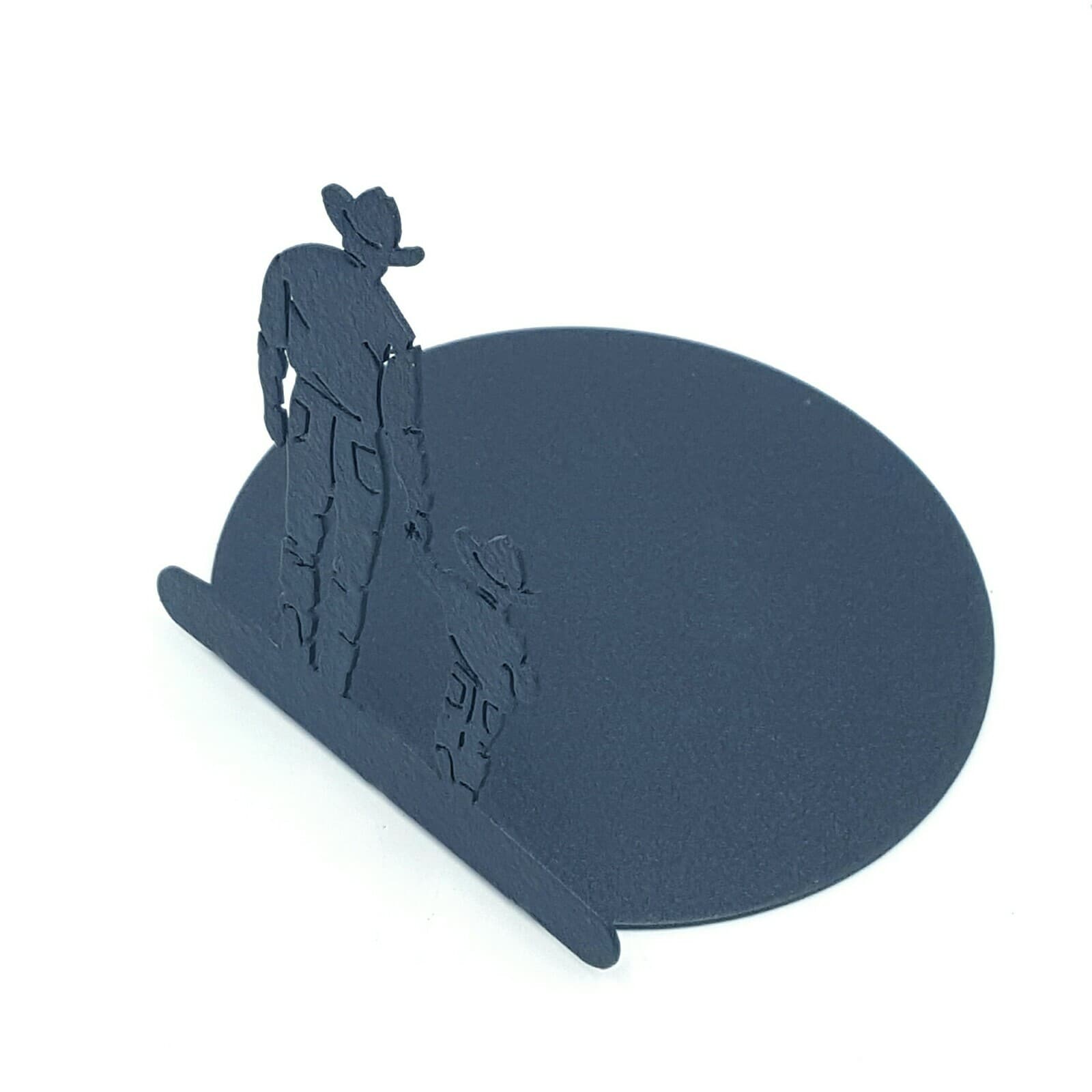 Gift Rustic Decor Father Son Candle Holder Cowboys Love Memories - Thumbnail 8