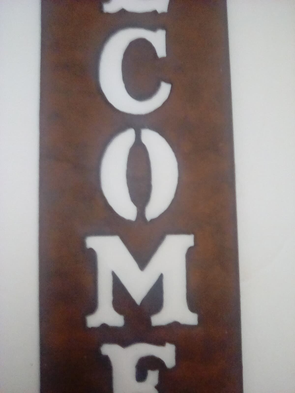Dog Animal Welcome Sign Metal Brown Wall Porch Decor Western Rustic Collie? - Thumbnail 5