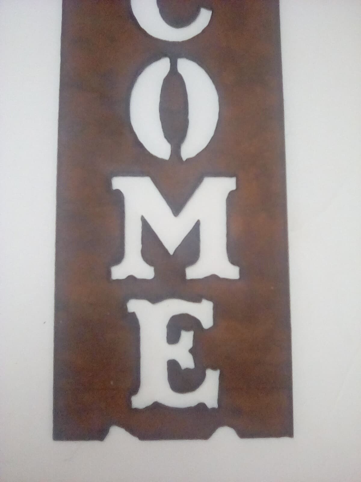 Dog Animal Welcome Sign Metal Brown Wall Porch Decor Western Rustic Collie? - Thumbnail 6