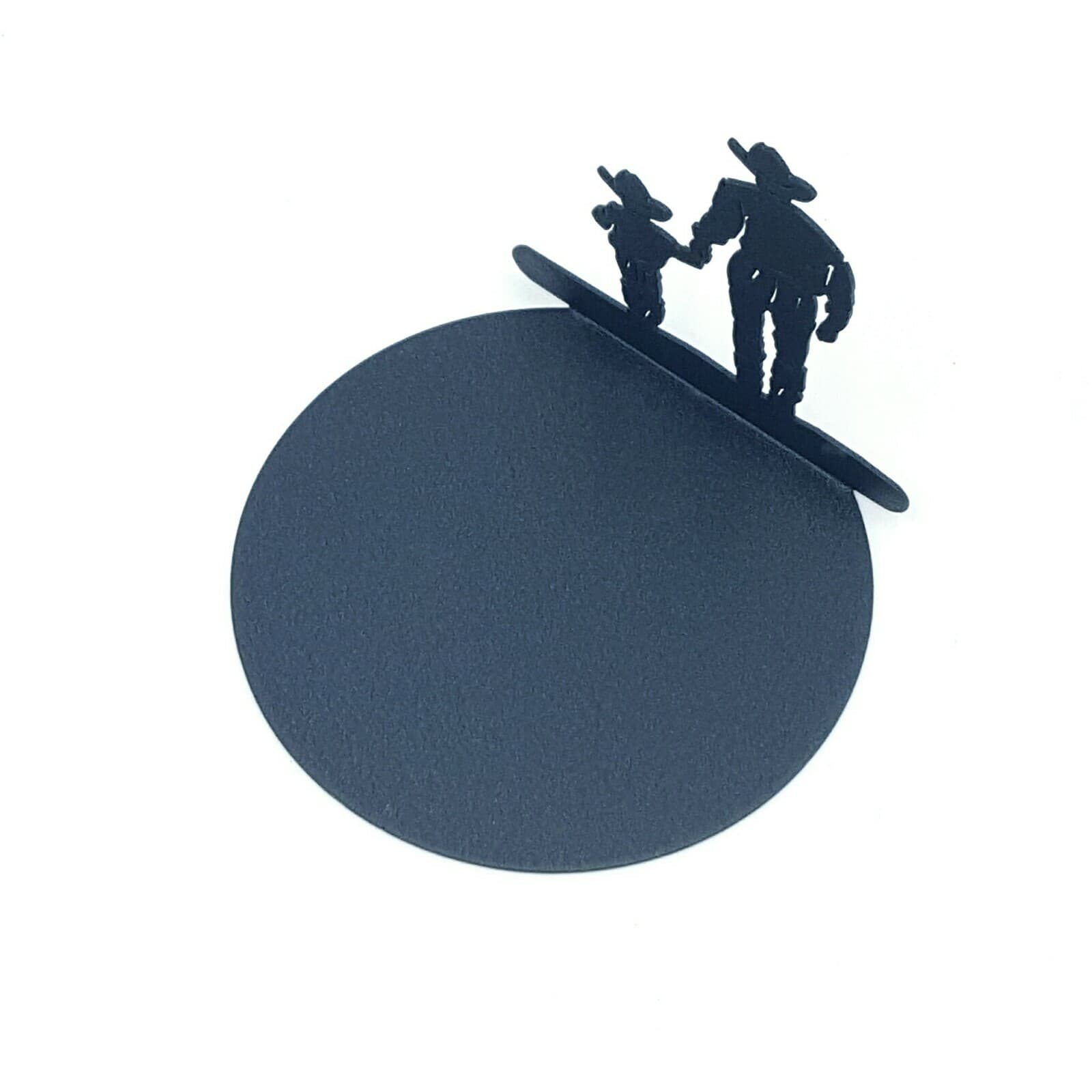 Gift Rustic Decor Father Son Candle Holder Cowboys Love Memories - Thumbnail 6