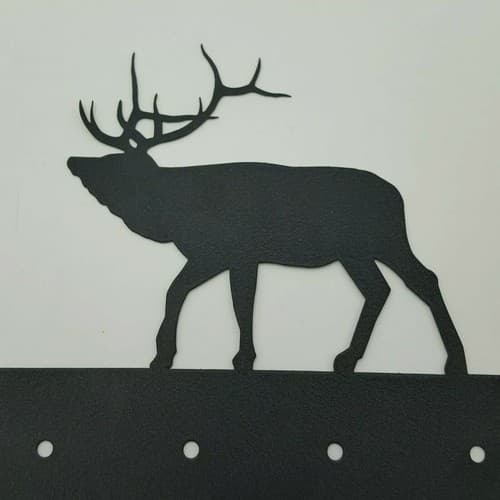 Wildlife Elk Black Quadruplet Switch Toggle Plates Country Western Cabin Lodge - Thumbnail 9