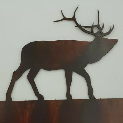 Wildlife Elk Black Outlet Covers Switch Plates Toggle Country Western Cabin - Thumbnail 11