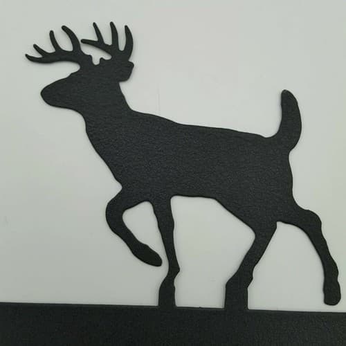 Wildlife Deer Elk Black Quadruplet Switch Toggle Plates Country Western Cabin - Thumbnail 4