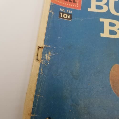 Vintage Buffalo Bill Jr. Comic Book (3) Lot Bundle 1958 DELL No. 865, 742 Renega - Thumbnail 3