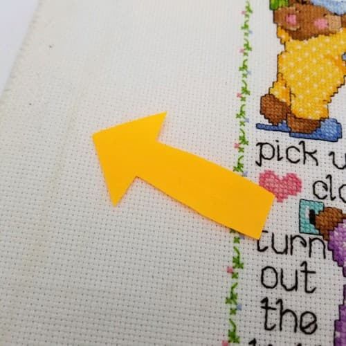 Hand Crafted Cross Stitch Bath Bears Bathroom Decor Rules Needlework Brush Teeth - Thumbnail 12