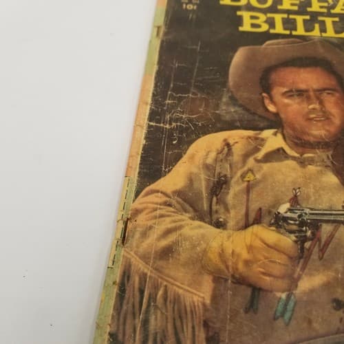 Vintage Buffalo Bill Jr. Comic Book (3) Lot Bundle 1958 DELL No. 865, 742 Renega - Thumbnail 7
