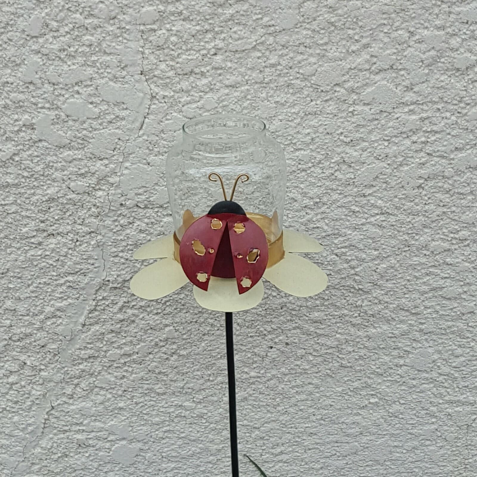 Ladybug Garden Light Regal Art & Gifts Handcrafted Home Accents Yard Indonesia - Thumbnail 6
