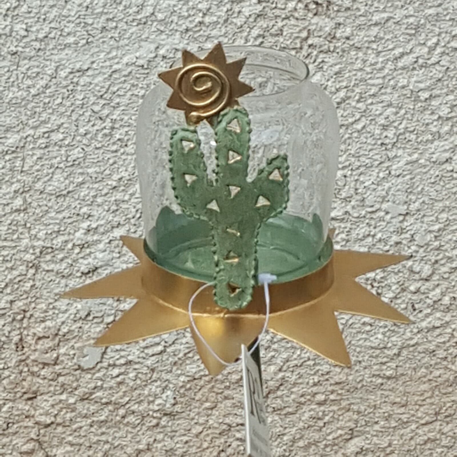 Cactus Garden Light Regal Art & Gifts Handcrafted Home Accents Yard Indonesia - Thumbnail 6