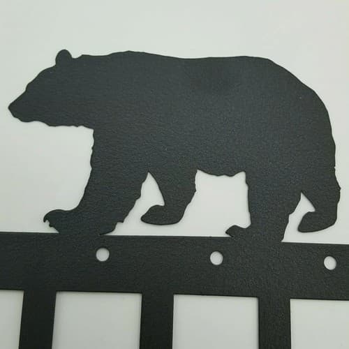 Wildlife Bear Black Quadruplet Switch & Toggle Plates Country Western Cabin - Thumbnail 9