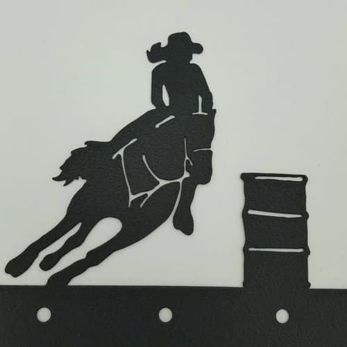Barrel Racing Cowgirl Black Outlet Covers Switch Plates Toggle Country Western - Thumbnail 11