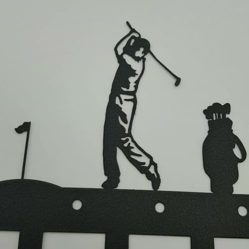 Golf Golfer Golfing Swing Men Quadruplet Switch & Toggle Plates Sport Design - Thumbnail 9