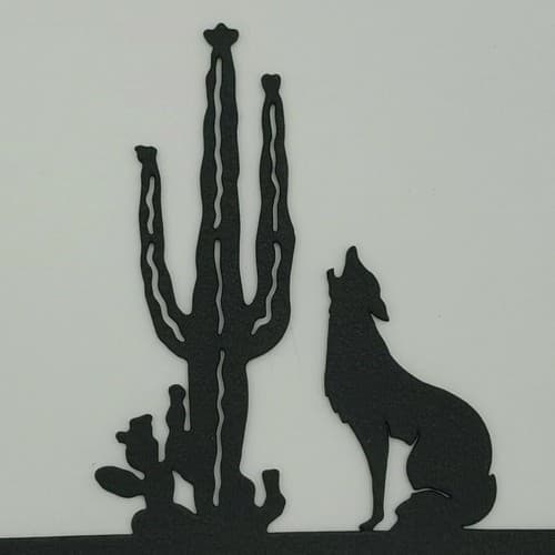 Coyote Howl Black Outlet Covers Switch Plates Toggle Country Western Cabin - Thumbnail 11