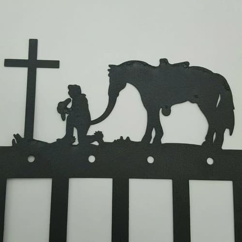 Cowboy Kneeling In Prayer Quadruplet Switch & Toggle Plates Country Western - Thumbnail 9