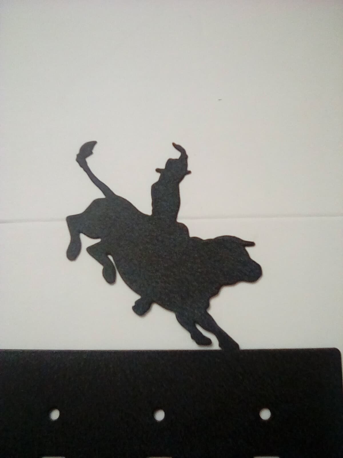Switch Plate Cover Cowboy Bull Riding Rodeo Country Ranch Lodge Cabin Metal - Thumbnail 3