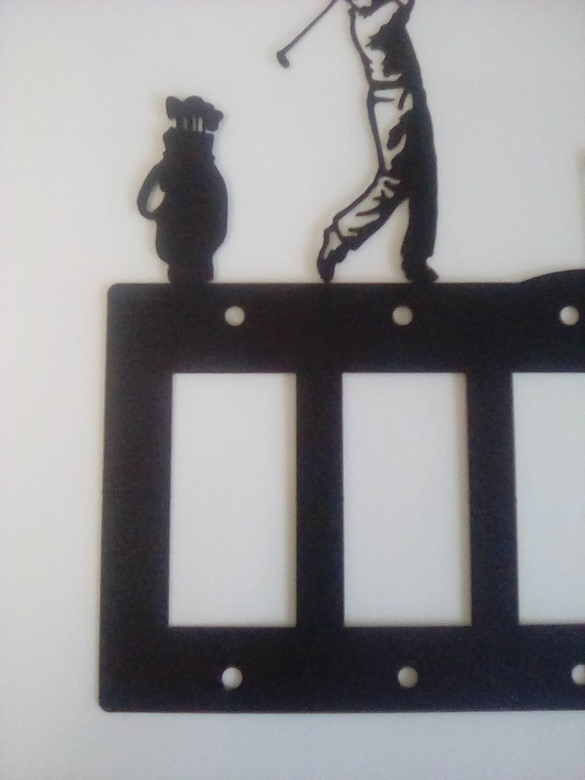 Golfer Golf Golfing Man Swing Outlet Covers Metal Sports Golf Clubs - Thumbnail 5