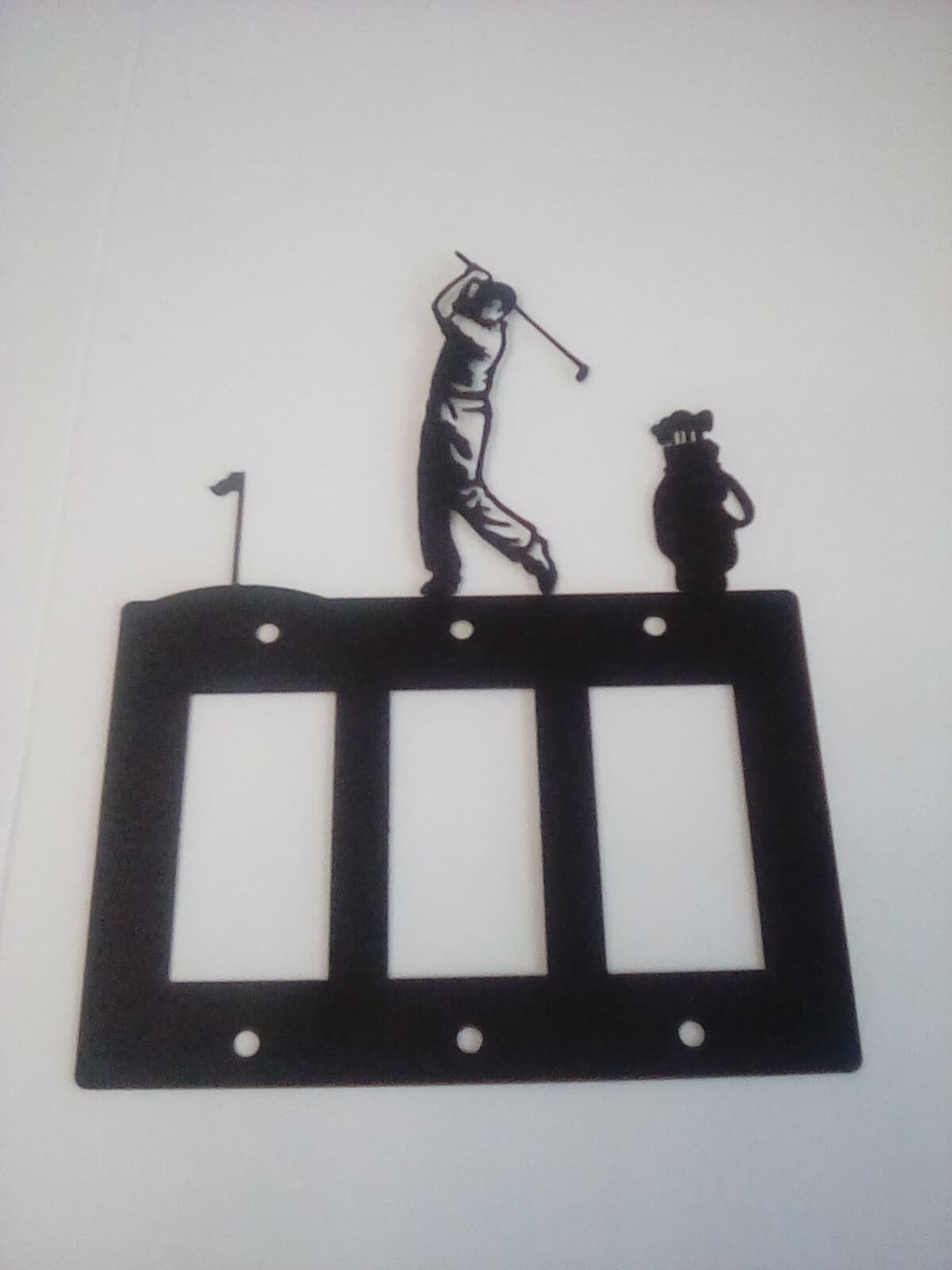 Golfer Golf Golfing Man Swing Outlet Covers Metal Sports Golf Clubs - Thumbnail 9