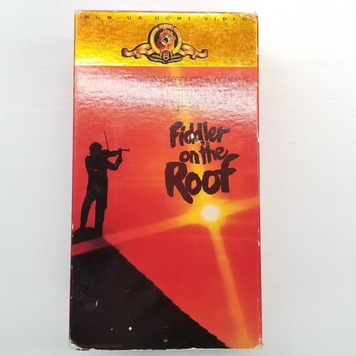 Fiddler on the Roof MGM Home Video 2 VHS Set Used 3 Time Academy Award