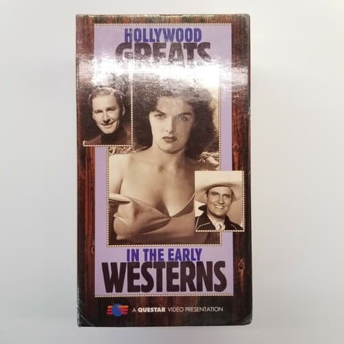 Hollywood Greats In Early Westerns (3-VHS Set) John Wayne Clark Gable Roy Rogers
