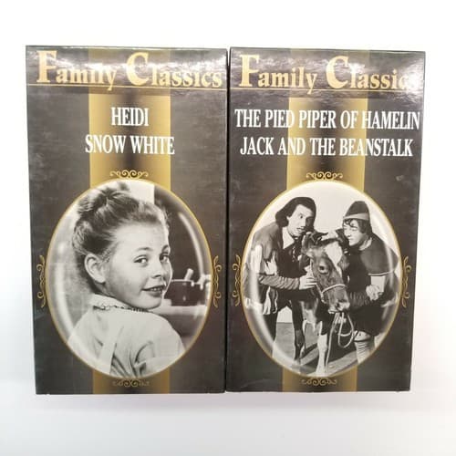 Family Classics 10 Pack Video Tapes Recorded In EP Mode Used - Thumbnail 4