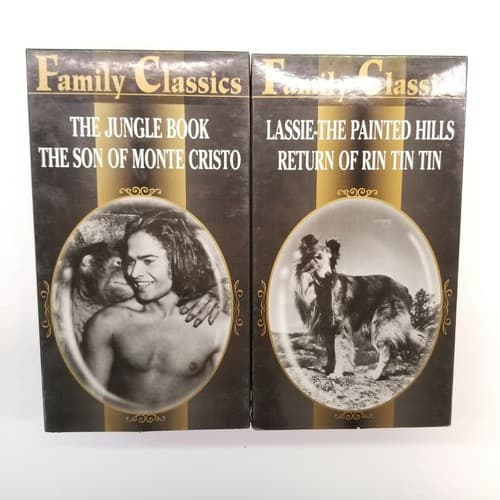 Family Classics 10 Pack Video Tapes Recorded In EP Mode Used - Thumbnail 7