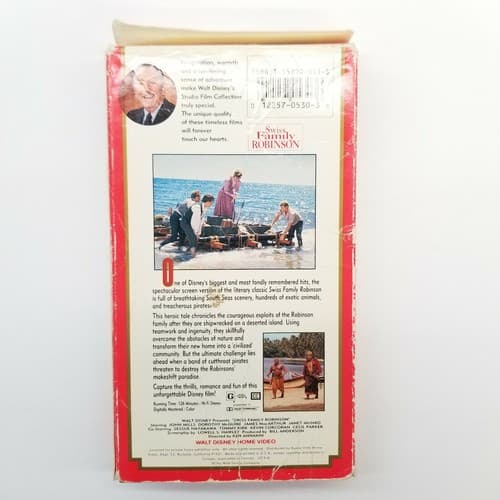 Walt Disney's Studio Film Collection 4 VHS Movies Used - Thumbnail 9