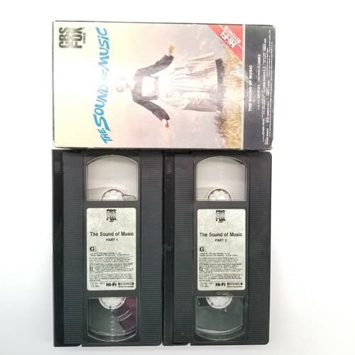 The Sound of Music CBS FOX Video Christopher Plummer 2 VHS Tape Set Hi Fi Stereo - Thumbnail 10