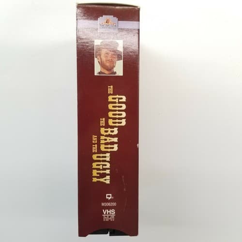 The Good The Bad And The Ugly Clint Eastwood VHS 2-Tape Set MGM Screen Epics - Thumbnail 4