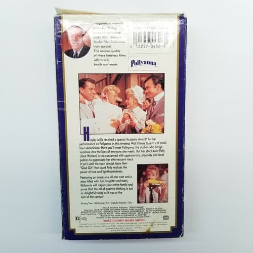 Walt Disney's Studio Film Collection 4 VHS Movies Used - Thumbnail 6