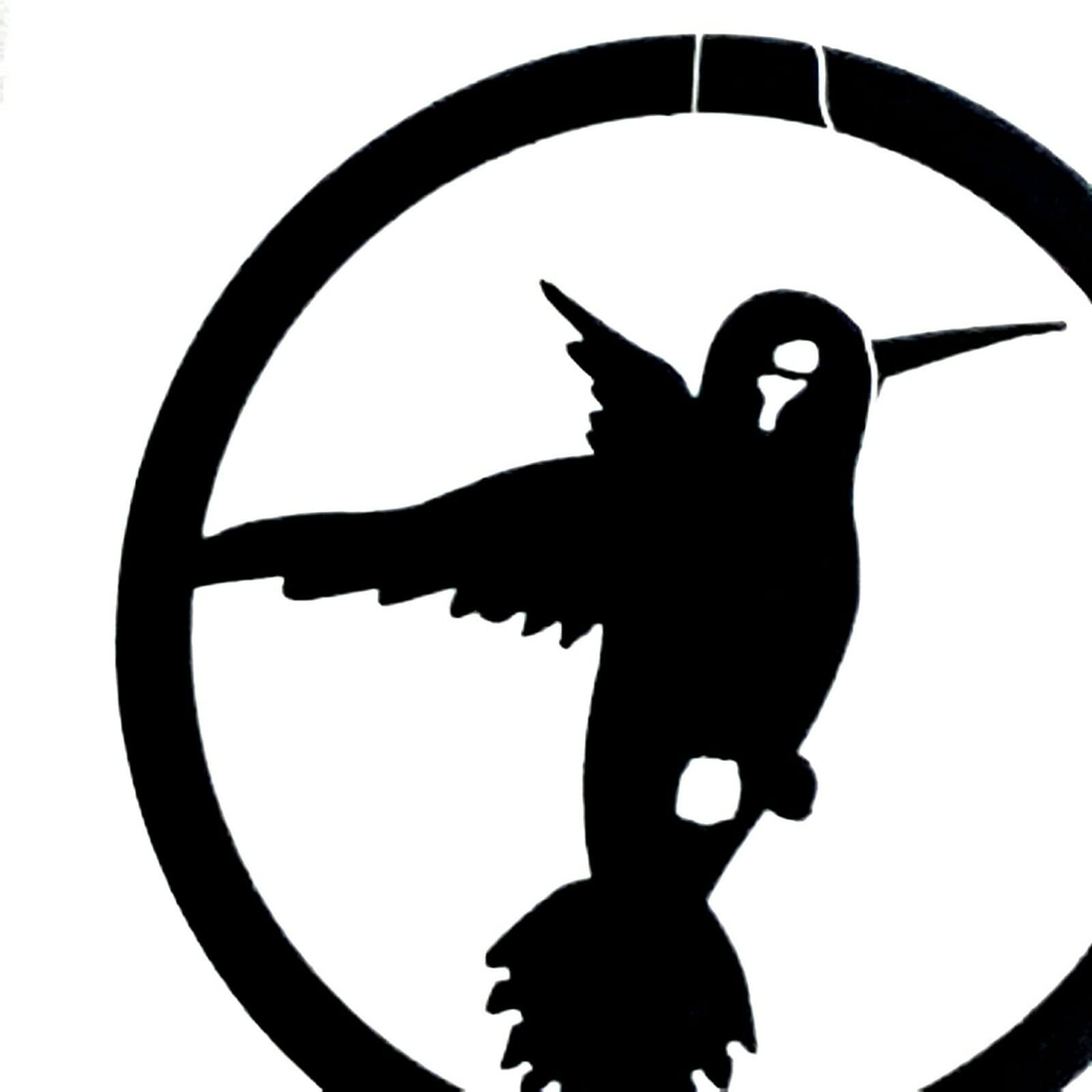 Rustic Home Decor Hummingbird Themed Welcome Signs Metal Flying Sky Relaxing - Thumbnail 11