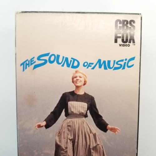 The Sound of Music CBS FOX Video Christopher Plummer 2 VHS Tape Set Hi Fi Stereo - Thumbnail 2