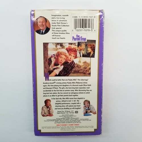 Walt Disney's Studio Film Collection 4 VHS Movies Used - Thumbnail 8