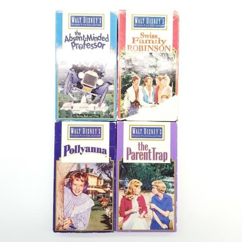 Walt Disney's Studio Film Collection 4 VHS Movies Used - Thumbnail 2