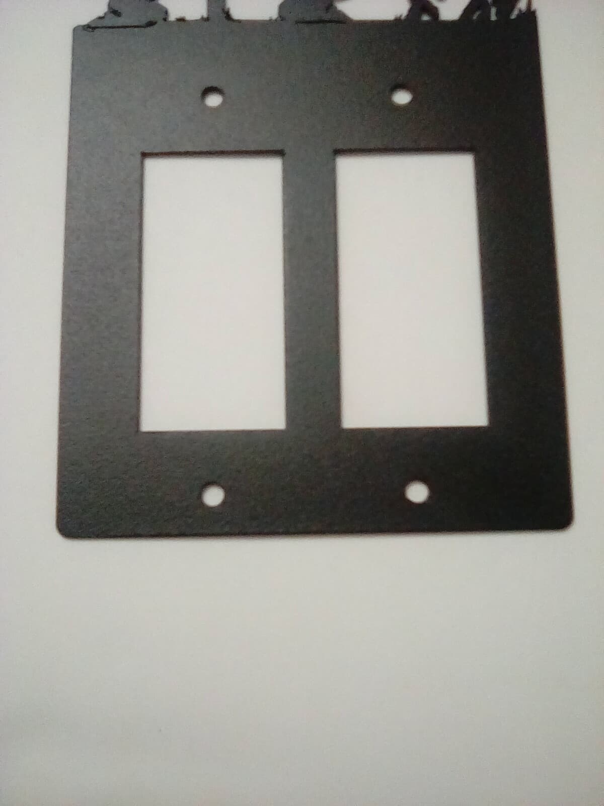 Double Toggle Plate Cover Cowboy Cowgirl Praying Cross Pony Rustic Country New - Thumbnail 4