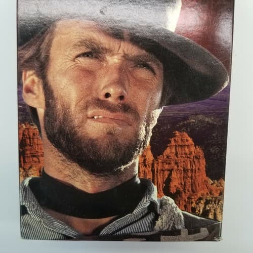 The Good The Bad And The Ugly Clint Eastwood VHS 2-Tape Set MGM Screen Epics - Thumbnail 3