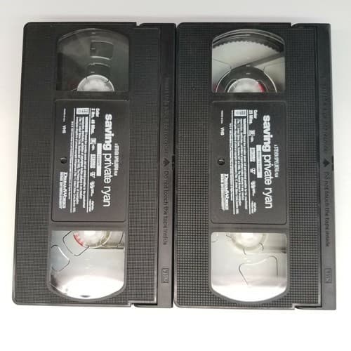 Saving Private Ryan Tom Hanks 2 Set VHS Dream Works Home Entertainment - Thumbnail 6