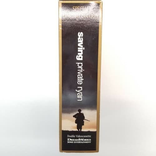 Saving Private Ryan Tom Hanks 2 Set VHS Dream Works Home Entertainment - Thumbnail 2