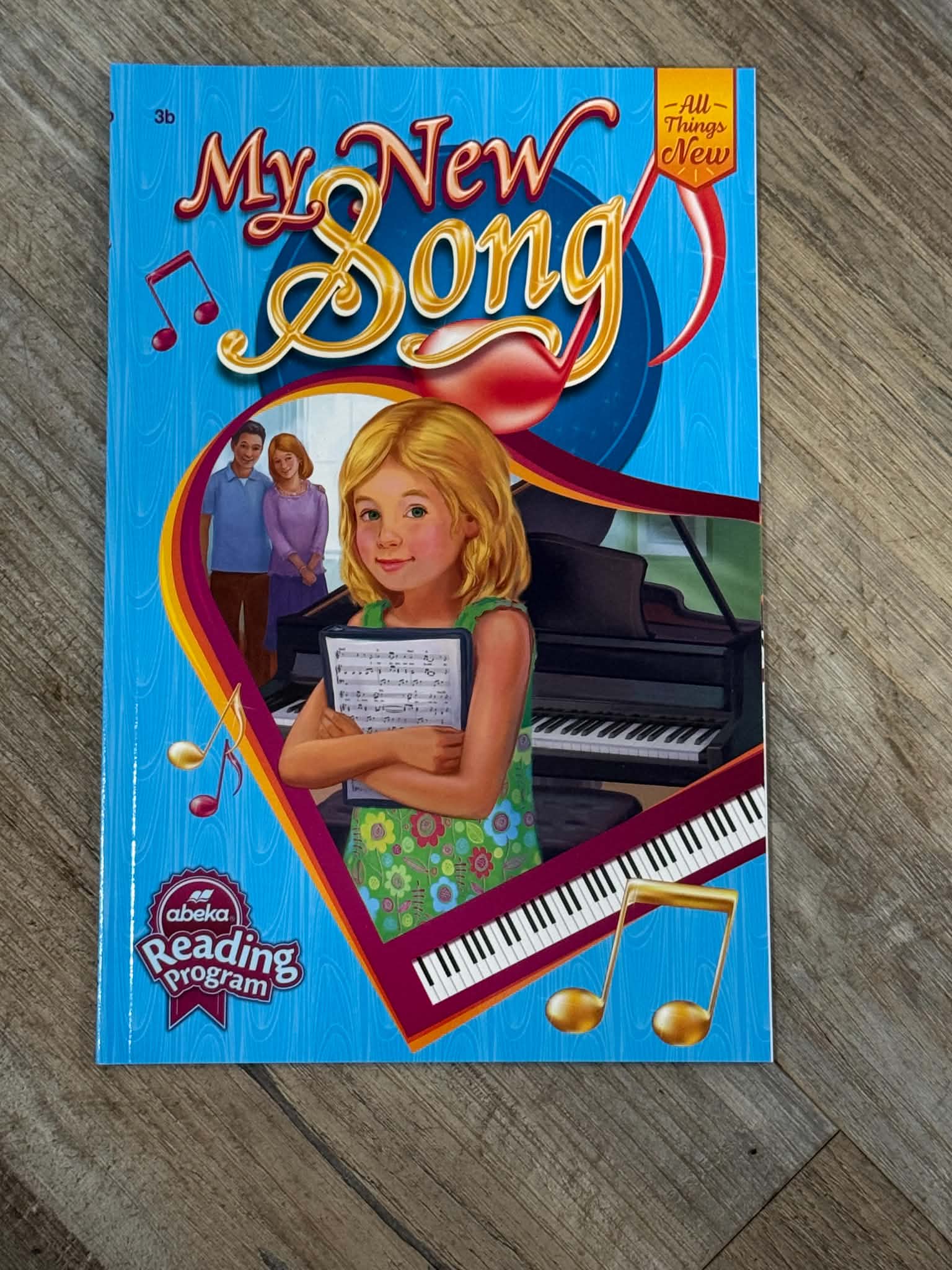 Abeka My New Song Reading Program Book 3b