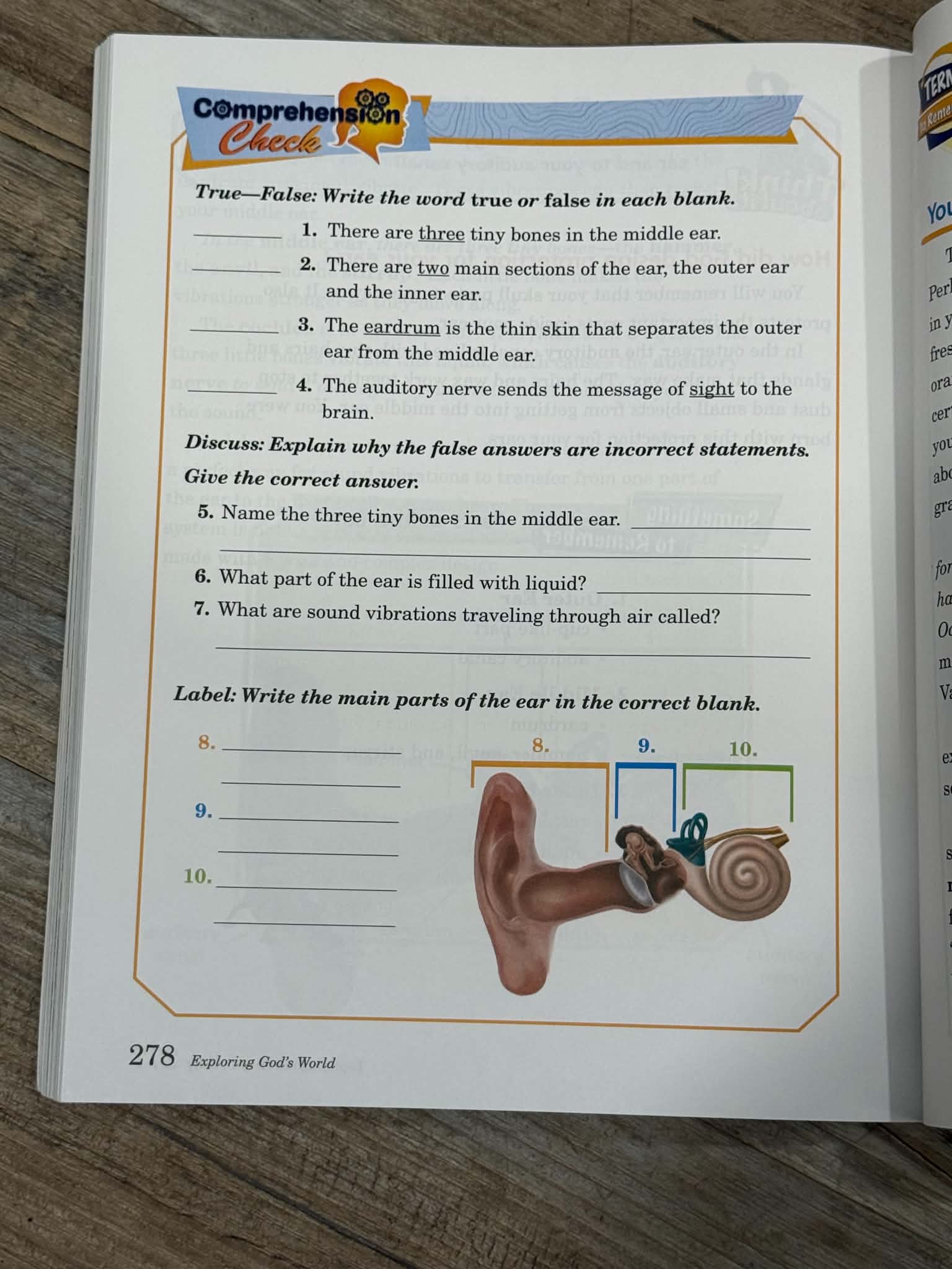 Exploring God's World Fifth Edition Textbook by Abeka - Thumbnail 3