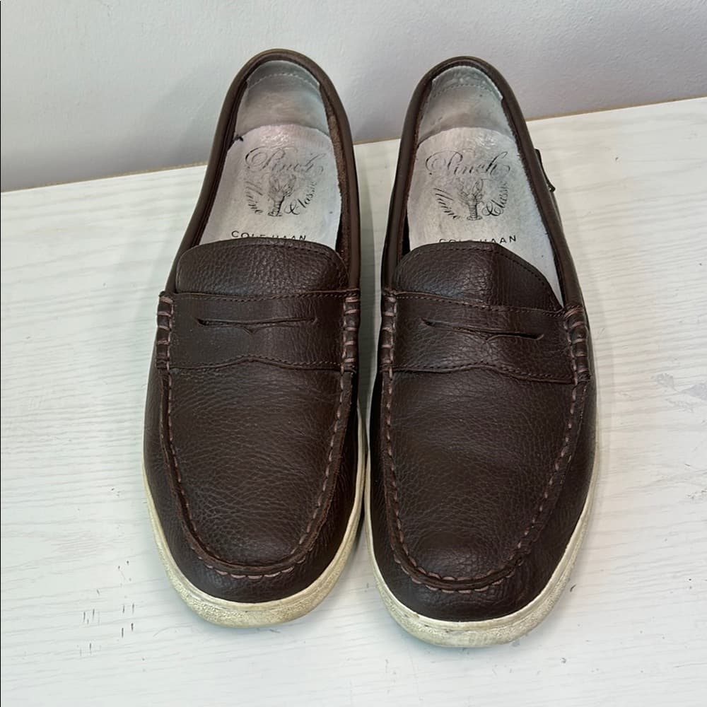 Cole Haan Pinch Maine Classic Men's Brown Loafers Size 10.5 - Thumbnail 7