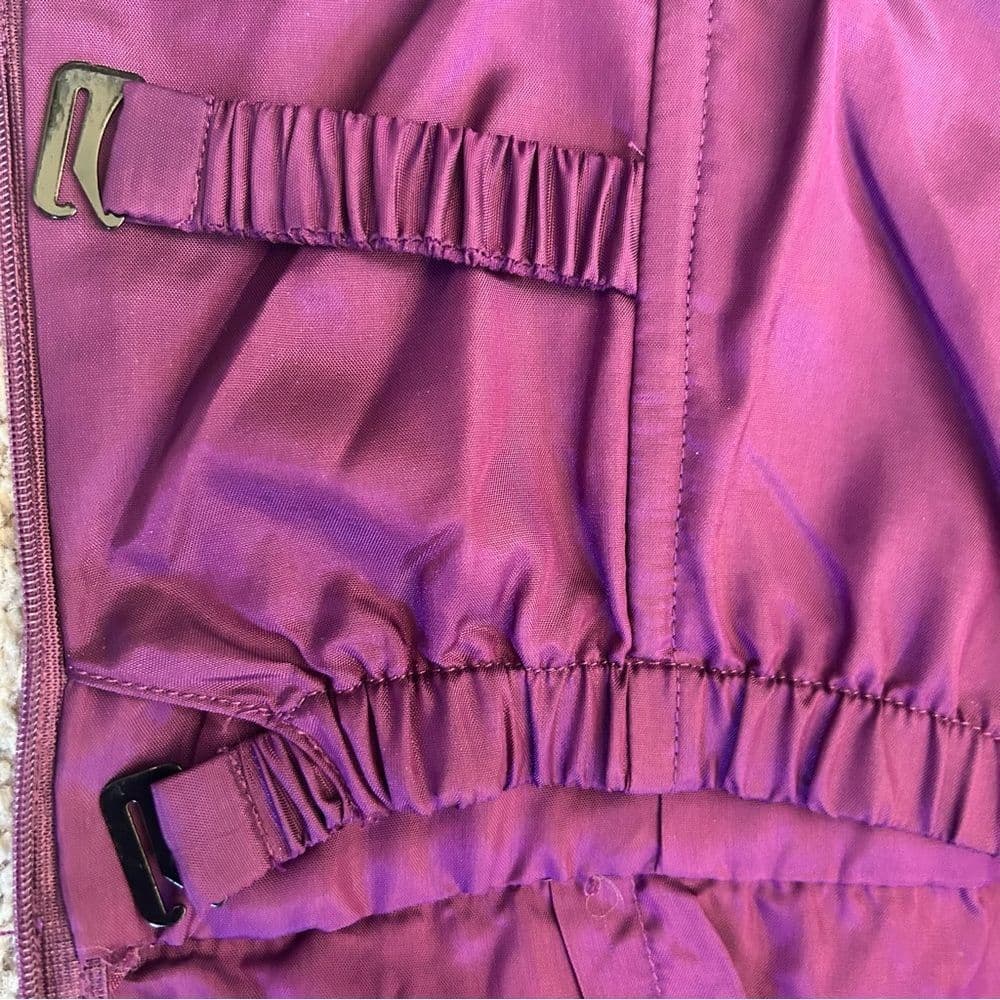 NWT Donna Morgan size 10 purple strapless belted silk dress - Thumbnail 4