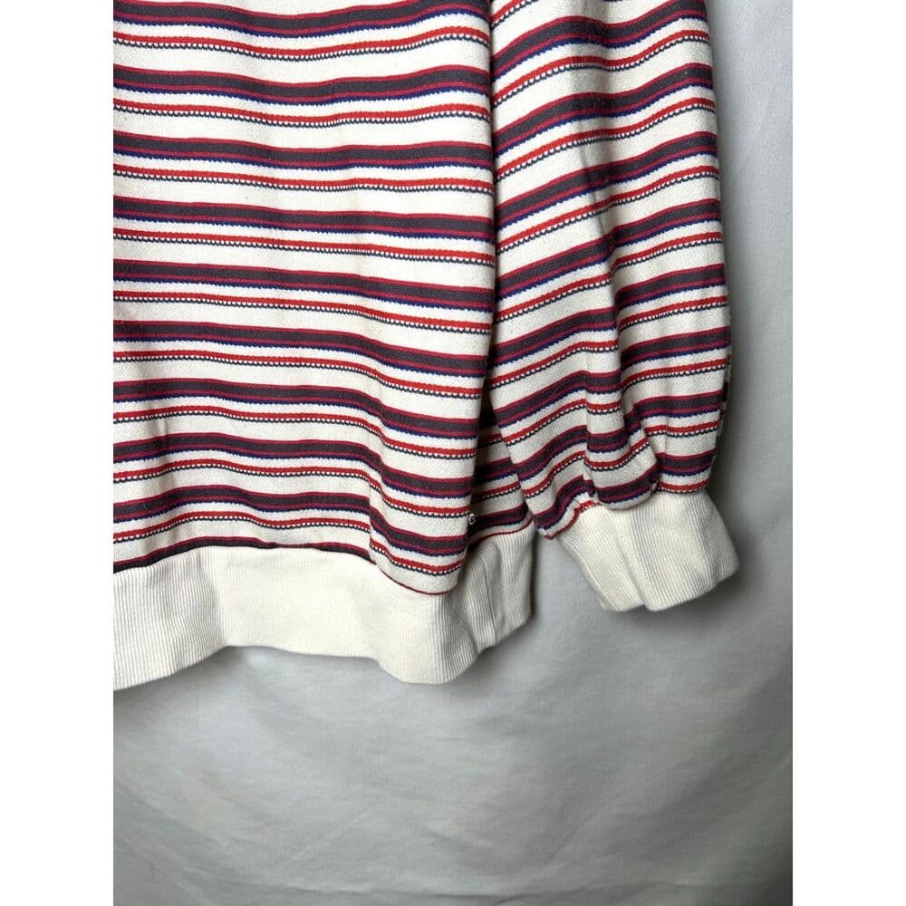 Lioness Striped Rugby Oversized Jersey Top Small - Thumbnail 3