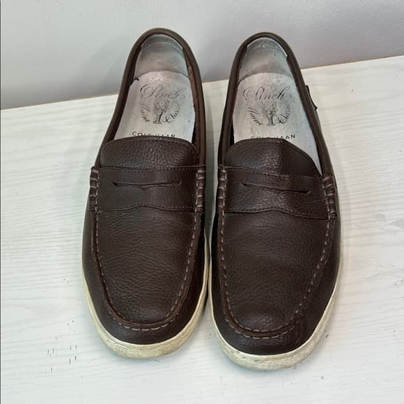 Cole Haan Pinch Maine Classic Men's Brown Loafers Size 10.5 - Thumbnail 8