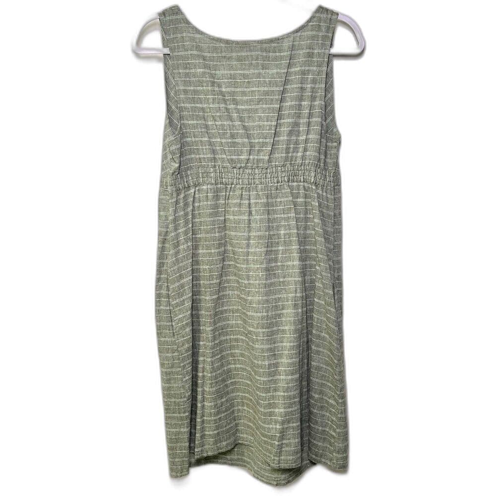 Patagonia Island Hemp Basin Green Crossover Dress Size 10
