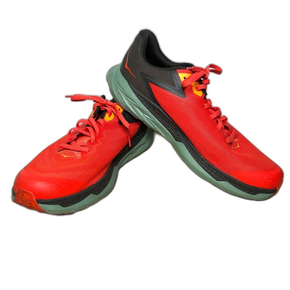 Hoka One One Zinal trail running shoes Sneakers Fiesta - Black Olive Size 11.5 - Thumbnail 7