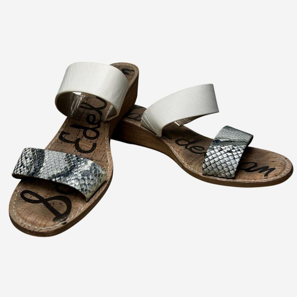 Sam Edelman Gala two-band slide sandals Size 8.5 - Thumbnail 5