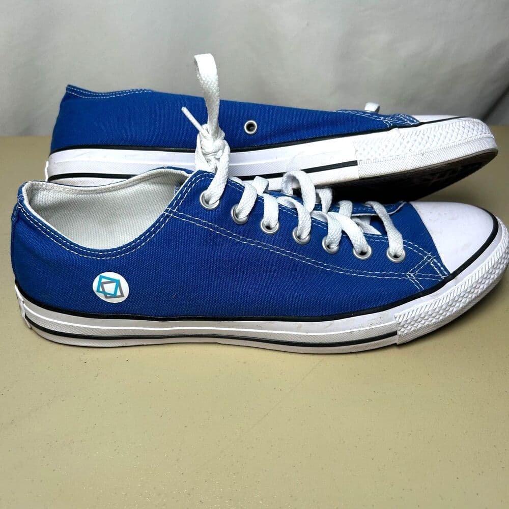 Converse Chuck Taylor All Star Low-Tops in Snorkel Blue M 10.5 W 12.5 - Thumbnail 7