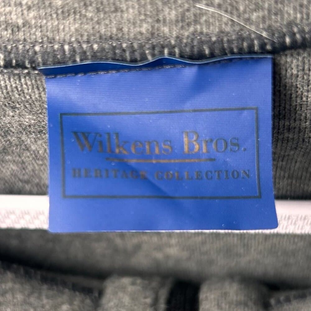 Wilkens Bros Gray Cotton Polyester Full Zip Vest Size XXL - Thumbnail 2