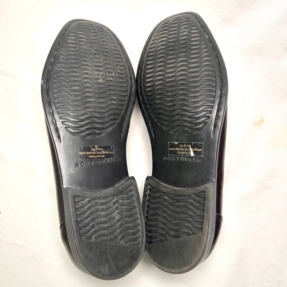 Bostonian Dark Brown Leather Loafers Men’s Slip-On Dress Shoes Size 12 - Thumbnail 8