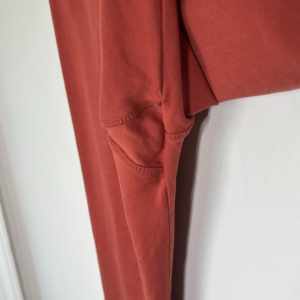 Kindred Bravely Coral Capri Maternity Postpartum Leggings Size S - Thumbnail 3