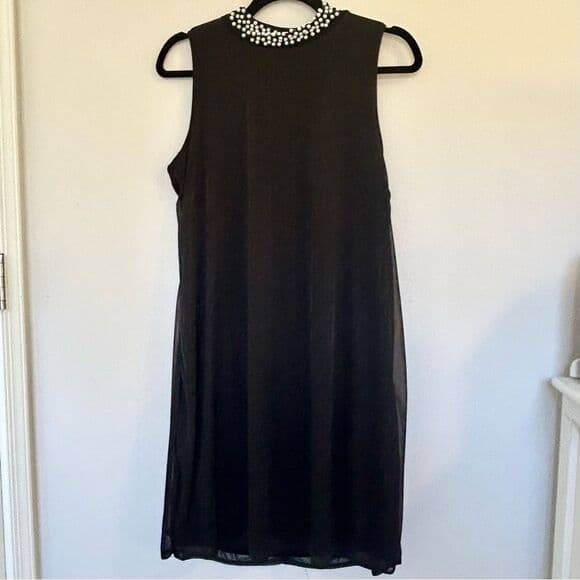 NWT Women’s Nik and Nash Little Black Sleeveless Dress Size L - Thumbnail 9